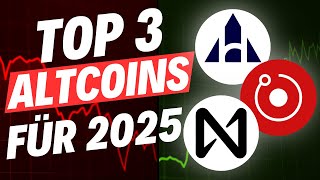 Krypto: 3 TOP ALTCOINS für BULLRUN 2025! Render, Near, Alchemy Pay