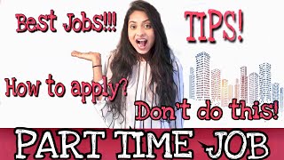 Tips to find Best Part Time jobs in Canada for Students | Vancouver and Victoria BC