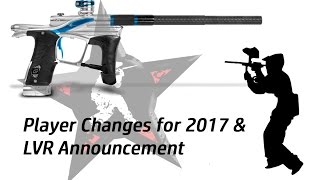 Paintball Player Changing for 2017 & LVR Announcement - Paintball Revolution Rewind