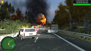 Gefahrguttransporter expolodiert - Feuerwehr 2014 Die Simulation #017