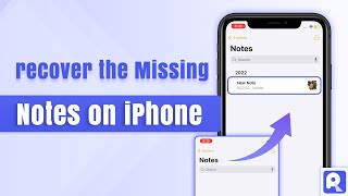 How to Recover Deleted/Missing notes on iPhone 2024, without Backup