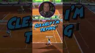 NOT HOW TENNIS WORKS🤣 #nintendo #youtube #shorts #youtubeshorts #fail