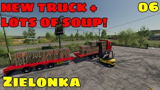 BIG LOAD OF SOUP on the NEW LORRY! - Zielonka Ep 6 - Farming Simulator 22 Premium Expansion