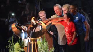 Celebrations at the Opening of the BC Summer Games