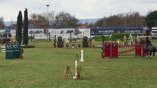 Filippo Bologni & Quidich de la Chavee winners 145 Gold CSI3* Toscana Tour 2018