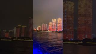 Changsha night skyline #changsha #china #skyscraper #boattour #shorts