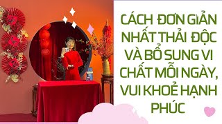 Cách đơn giản nhất thải độc và bổ sung vi chất mỗi ngày với sản phẩm hữu cơ Project V và Coffeecell