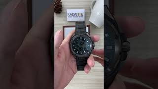 Alexandre Christie Black Dial Black Stainless Steel, Case Black