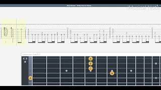 Guitar TAB - Broken Arrow (Main theme) : Hans Zimmer  | Tutorial Sheet Lesson #iMn