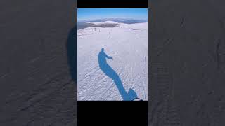 bluebird day-snowboarding cairngorms #winter #scotland #cairngorms #shorts #ski #snowboarding #2023