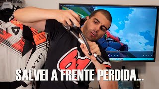 ESSA SALVADA FOI DE MESTRE | PERDI A FRENTE DA MOTO | DICAS