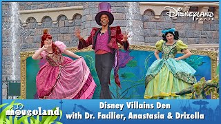 🎃 Disneyland Paris Villains Den with Tremaines & Dr  Facilier Halloween Festival 2022