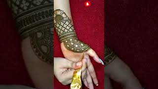 Beautiful and easy Henna short#henna #hennadesign #short #viralshorts #viral