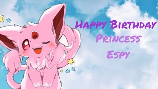 Happy B-day @_princess_espy_  | 23/12 | HD