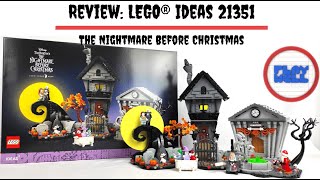 Review (em Português): LEGO® Ideas 21351 The Nightmare Before Christmas