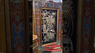 ساعت و قاب دیواری خاتم کاری- isfahan handicrafts clock decoration