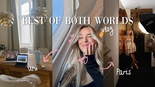 zwischen meinem Uni life & Fotoshootings in Paris *vlog* //Hannah