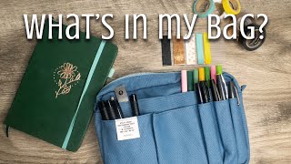 What's In My Bag | Go-to Bullet Journal Supplies