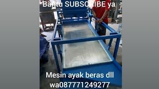 RICE SIEVING MACHINE "SUBSCRIBE"