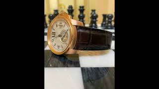 For Sale: CARTIER 18K Rose Gold Caliber Automatic 42mm Calibre de W7100009 Complete b/p $13,500