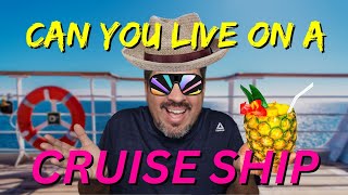 living on a cruise ship in retirement