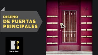 🚪 DISEÑO de Puertas PRINCIPALES para CASAS 🏡 Puertas MODERNAS