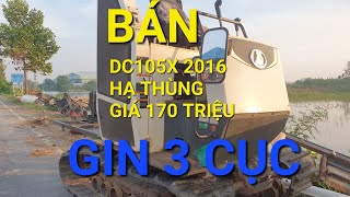 ☎️0356 877 358 Chặt thịt máy gặt Dc105X bán dàn chân đóng xới xích hàng khủng long VIP giá 170tr