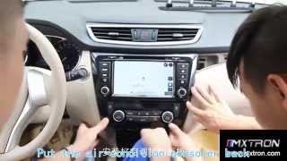 MXTRON MXN 01 NISSAN XTRAIL NAVI INSTALLATION