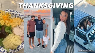 VLOGMAS DAY 1 | Thanksgiving at the beach w/ family, mom’s heavenly birthday, black friday shopping