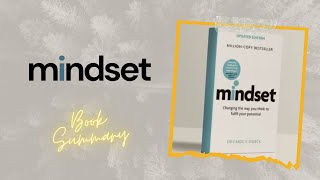 Mindset by Carol S. Dweck Book Summary