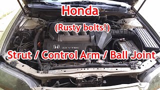 Honda Accord, Acura TL & CL Suspension Service - Strut, Control Arm, & Ball Joint Replacement