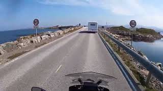 Riding the Atlanterhavsveien (Atlantic Highway, Norway)