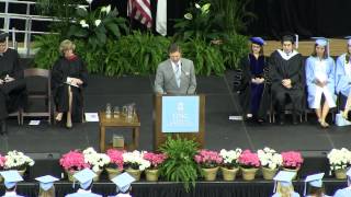 Ken Lowe - UNC J-school Commencement - May 12, 2013