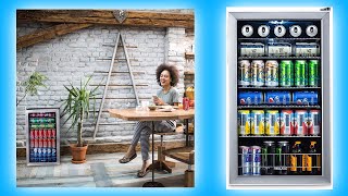 Can Freestanding Beverage Fridge