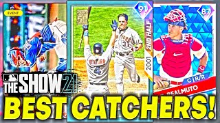 The BEST CATCHERS to use in MLB The Show 21 Diamond Dynasty!