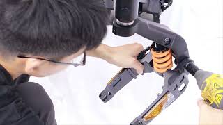 KuKirin G2 Master Tutorial on replacing the small beam assembly (including threaded tube)更换小梁组件（含螺纹管