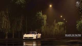 Realistic CAR ANIMATION IN LUMION 12 with Volumetric Light , animated light effect mass move effect