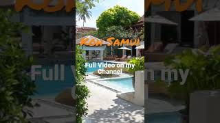 ☀️Koh Samui ☀️🌴Regent Beach Resort🌴Chaweng❤️ #holiday #traveling #shorts  #kohsamui #resort #hotel