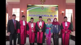 Pengambilan Sumpah dan Pelantikan I Wayan Gede Rumega S.H,.M.H sebagai Ketua PN Madiun