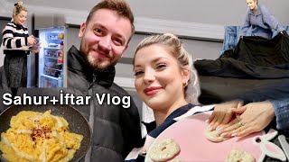 SAHUR + İFTAR VE RAMAZAN MARKET ALIŞVERİŞ BÜŞRA PEKTAŞ VLOG