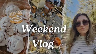 Weekend Vlog: Piata de vechituri | Cinnamon Rolls in 15 minure | Recomandare de serial |