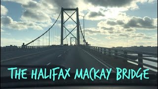 Halifax to Dartmouth crossing the Mackay bridge in the Jeep Compass 2.4L  2X2by4X4 , Dlog2