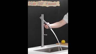 Very personalized kitchen faucet, universal rotating hot and cold water#faucet #kitchendesign