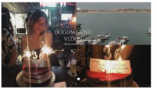 EKİM VLOG| doğum günüm part 2 ✨ 💌