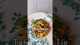 Menu andalan di akhir bulan😂🤍 #tahu #cabeijo #tahupedas #pedas #resep #masak #shorts #trending #fyp