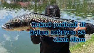 Rekod peribadi di Kolam Seksyen 24 Shah Alam