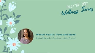 Mental Health: Food and Mood | WEBINAR