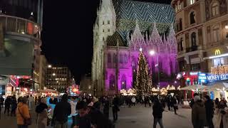 VIENNA - Christmas lights Stephensplatz 2023