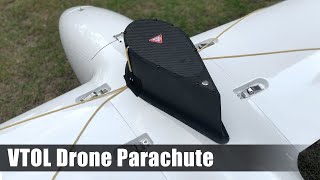 Introducing Saver-40VT: parachute for fixed-wing VTOL drone