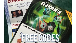 Disney code giveaway